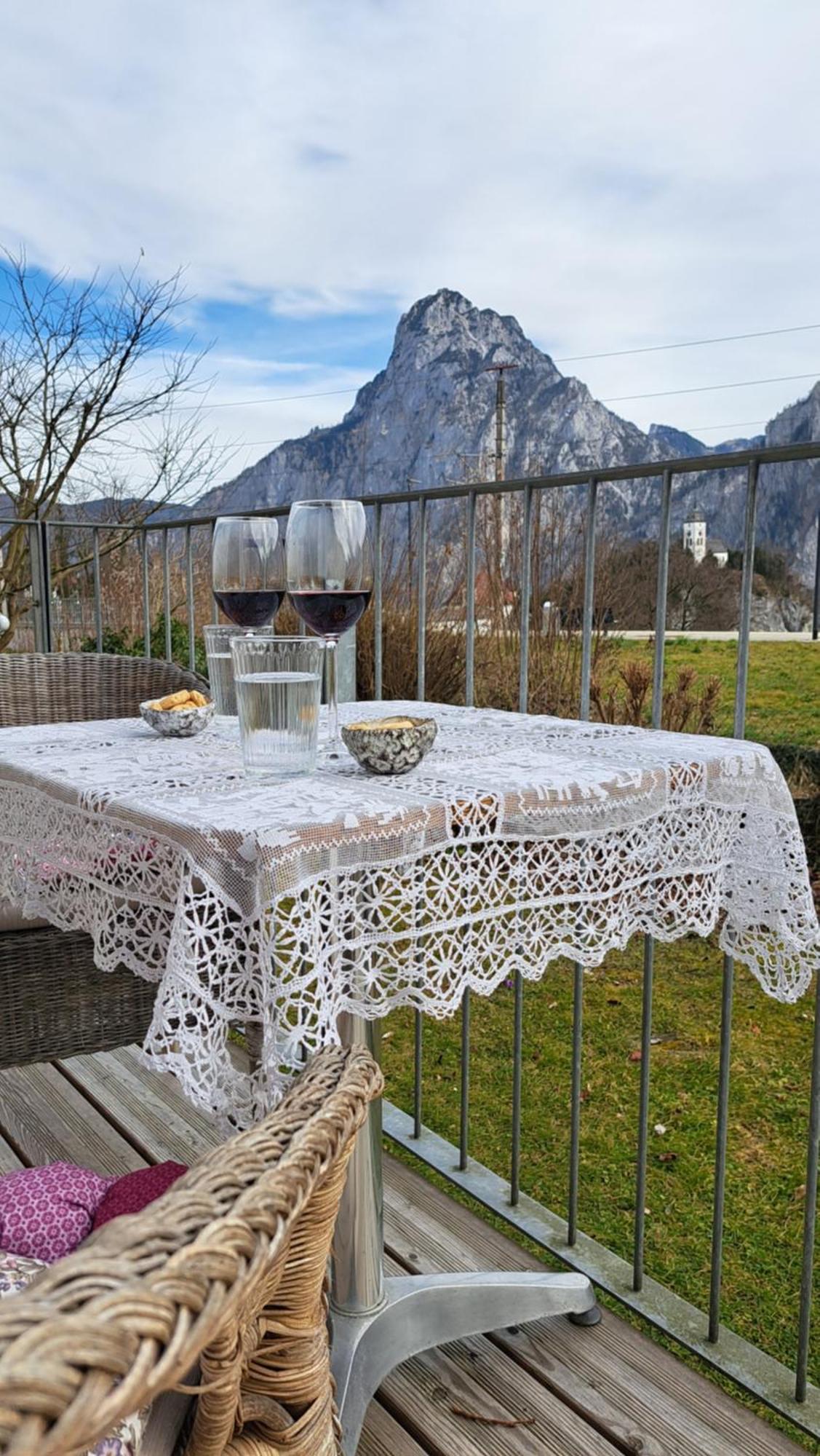 Am Baalstein Leilighet Traunkirchen Eksteriør bilde